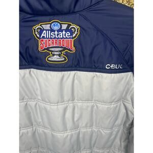 Cutter & Buck CBUK Allstate Sugar Bowl puffer jacket 1/2 zip size L